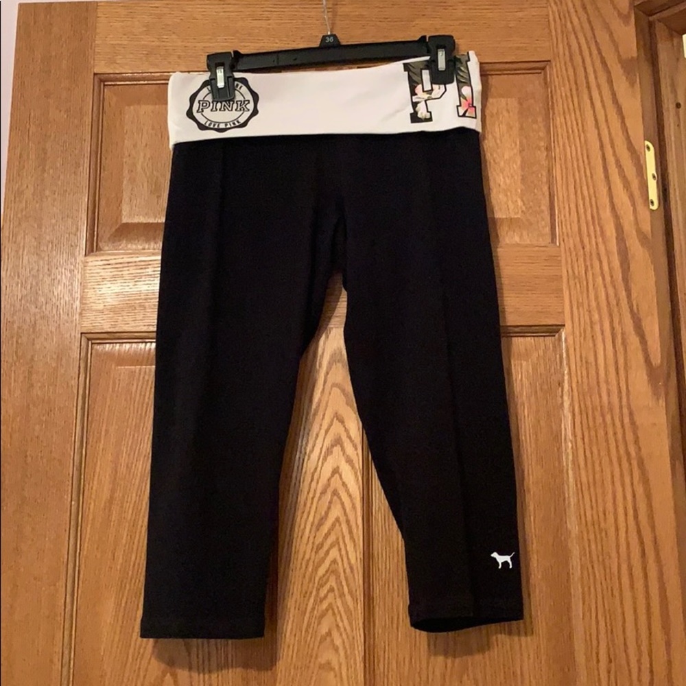 PINK (VS) Yoga Capris